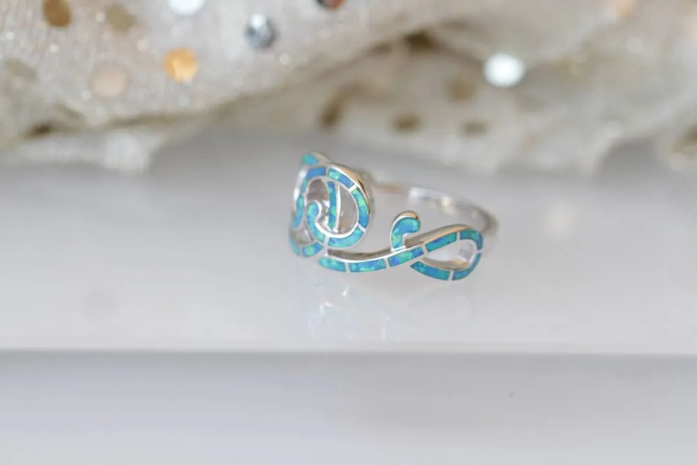 WHITE PROMISE RING
