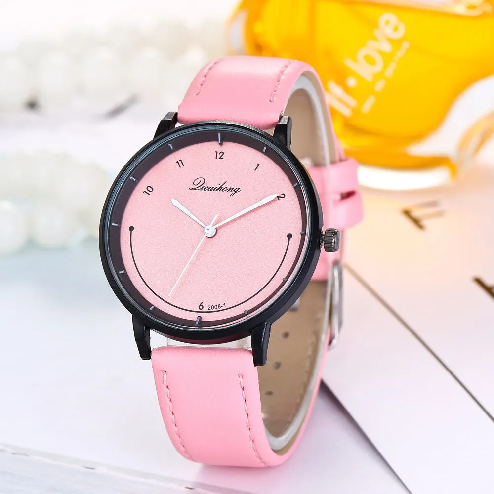 Women's Diamond Claw Chain Colorful Watch Fashion Student Bracelet Watch