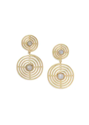 Zoe Earrings | Moonstone